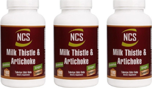 3 Kutu 540 Tablet Milk Thistle Artichoke Karahindiba Complex