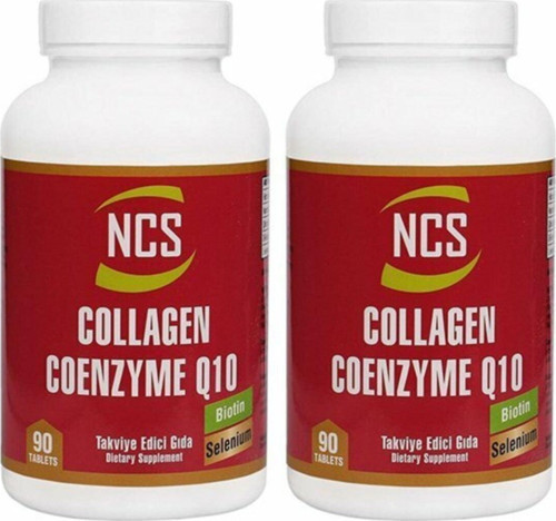 Collagen Coenzyme Q10 200 Mg Selenium 90 Tablet 2 Kutu