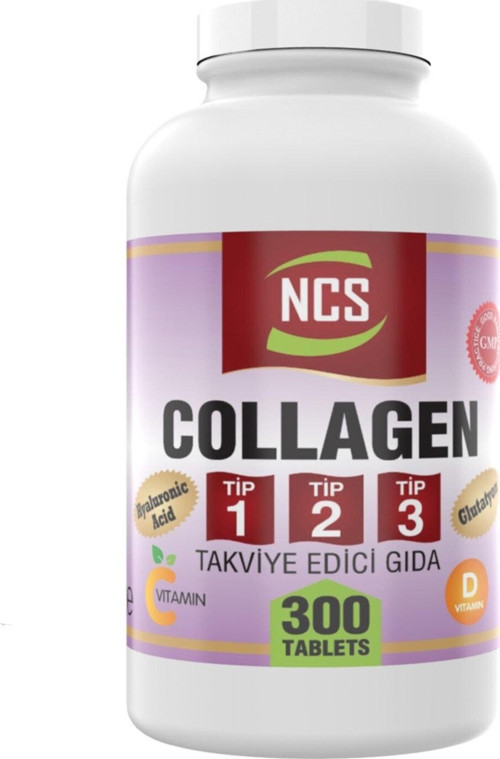 Collagen Tip 1-2-3 Glutatyon 300 Tablet Kollajen 1000 Mg D Vitamini