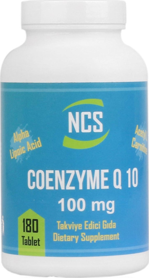 Coenzyme 100 Mg 180 Tablet Koenzim Q-10 Alfa Lipoik Asit