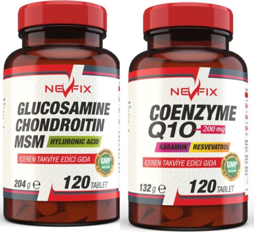 Glucosamine Chondroitin Msm 120 Tablet Coenzyme Q10 200 Mg 120 Tablet