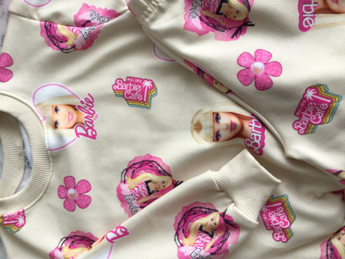 Barbie Baskılı Kız Çocuk Eşofman Takımı