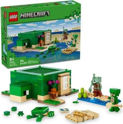 Minecraft Kaplumbağa Sahil Evi 21254