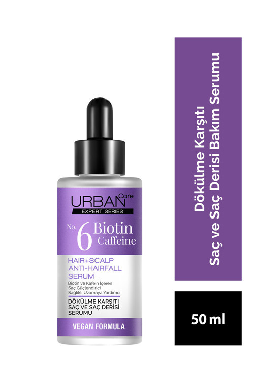 Expert No.6 Biotin Caffeine Dökülme Karşıtı Saç Bakım Serumu-50 ml-vegan