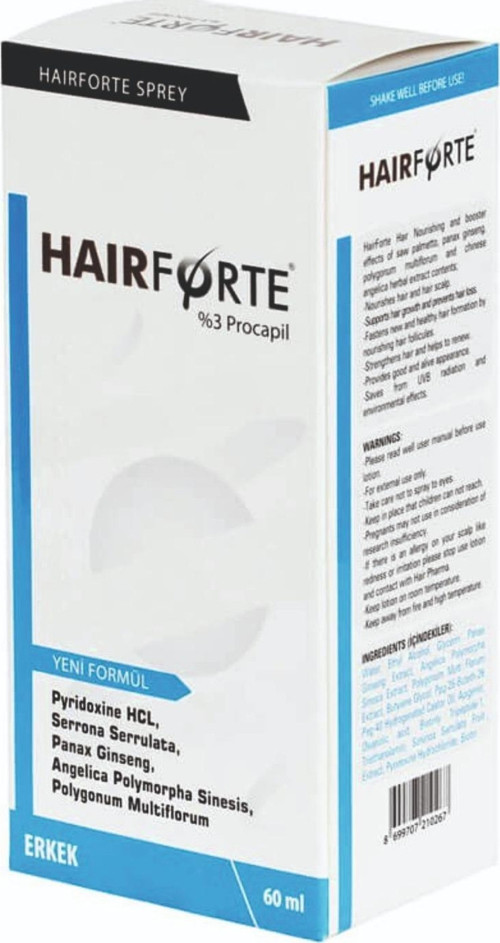 HAİR FORTE SPREY ERKEK