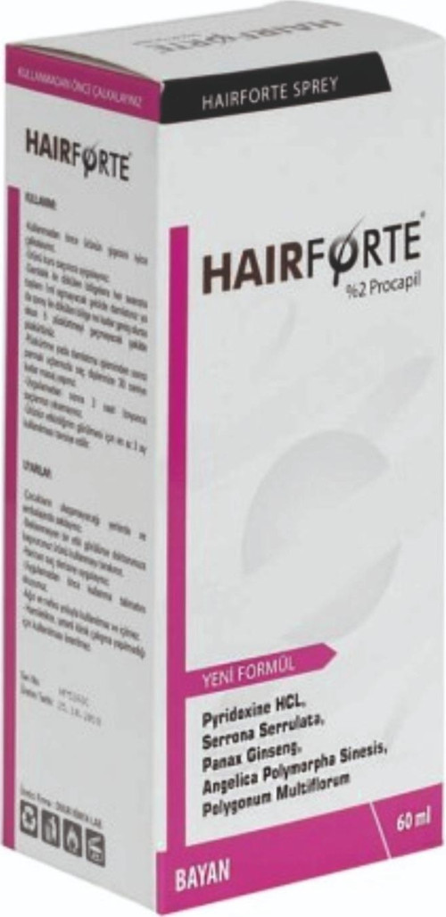 HAİR FORTE SPREY KADIN