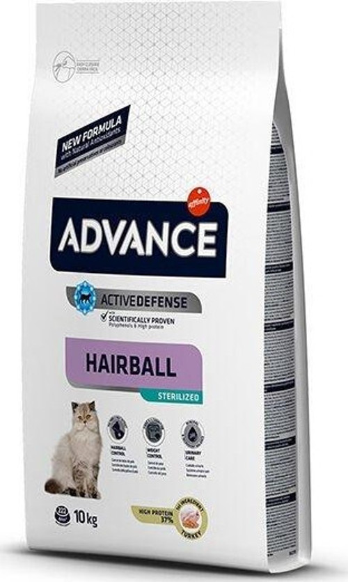 Hairball Tüy Yumağı Önleyen Hindili Kısır Kedi Maması 10 Kg