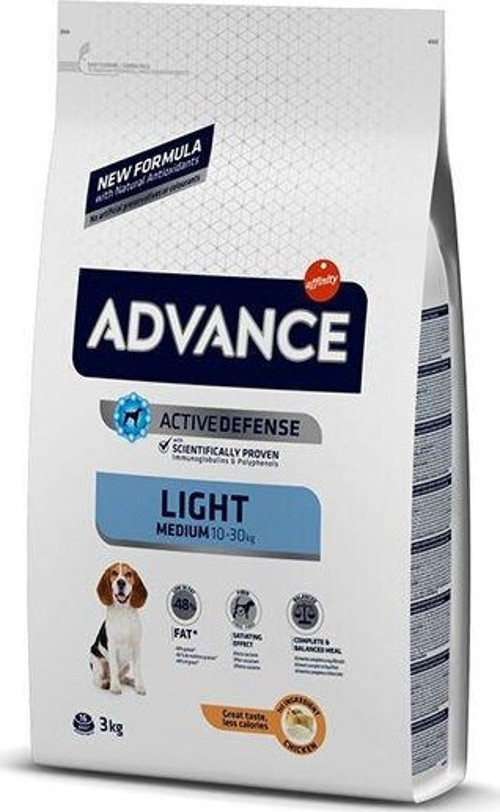 Light Medium Tavuklu Orta Irk Diyet Köpek Maması 3 Kg - Farmapets