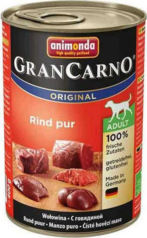 Grand Carno Sığır Etli Yetişkin Köpek Konservesi 400 Gr - Farmapets