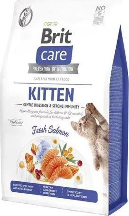 Gentle Digestion & Strong Immunity Tahılsız Somonlu Yavru Kedi Maması 2 Kg