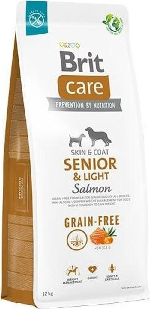 Senior Light Tahılsız Somonlu Yaşlı Diyet Köpek Maması 12 Kg