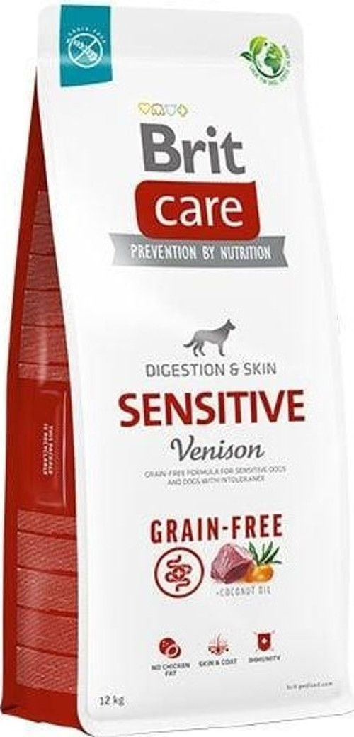 Sensitive Tahılsız Geyik Etli Yetişkin Köpek Maması 12 Kg