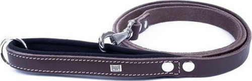Konfor Deri Köpek Gezdirme Tasması Medium Kahverengi 2x140 Cm