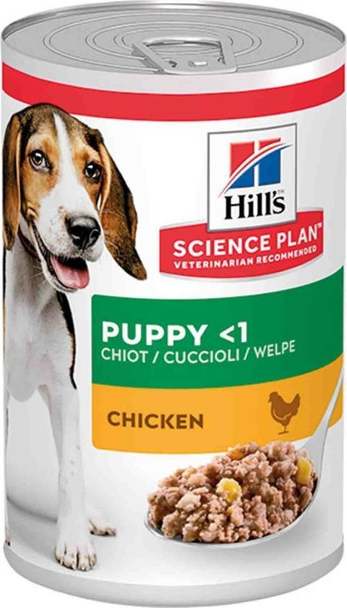 Hills Puppy Tavuklu Yavru Köpek Konservesi 370 Gr