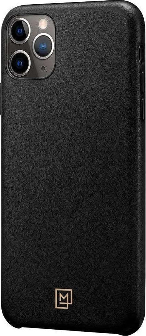 iPhone 11 Pro ile Uyumlu Kılıf La Manon Câlin Premium Deri Tasarım Chic Black