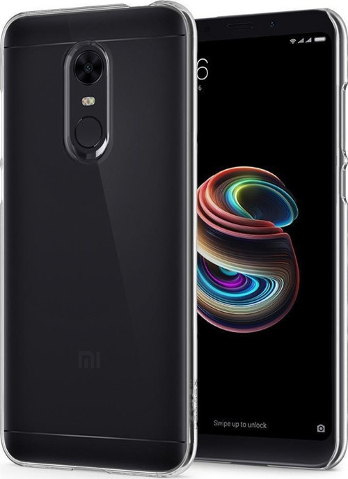 Redmi 5 Plus ile Uyumlu Kılıf Thin Fit Crystal Crystal Clear