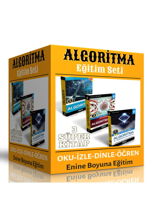 Enine Boyuna Eğitim Algoritma Eğitim Seti (3 Süper Kitap)
