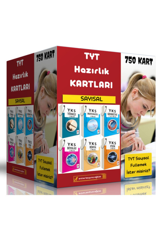 Enine Boyuna Eğitim Tyt-Sayısal Hazırlık Kartları Eğitim Seti