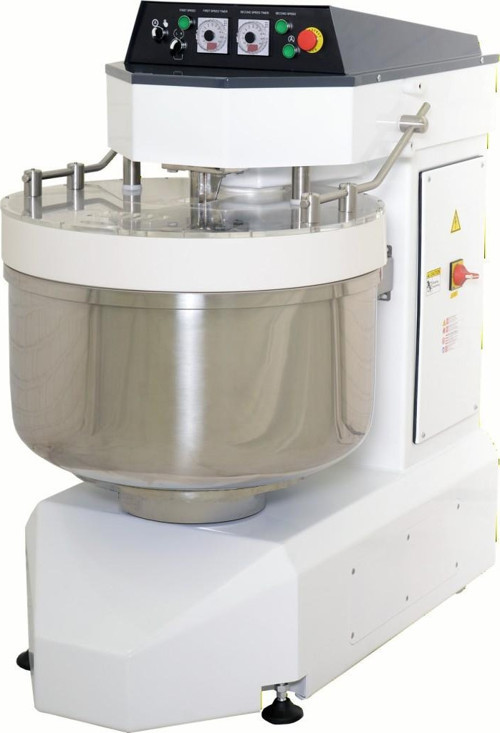 ISM 250-32S Spiral Hamur Yoğurma Makinası 250 Lt Kazan İki Yönlü Kazan 100 Kg Un Kapasiteli İki Devirli İki Yöne Dönen Kazan 380v/3p/50hz