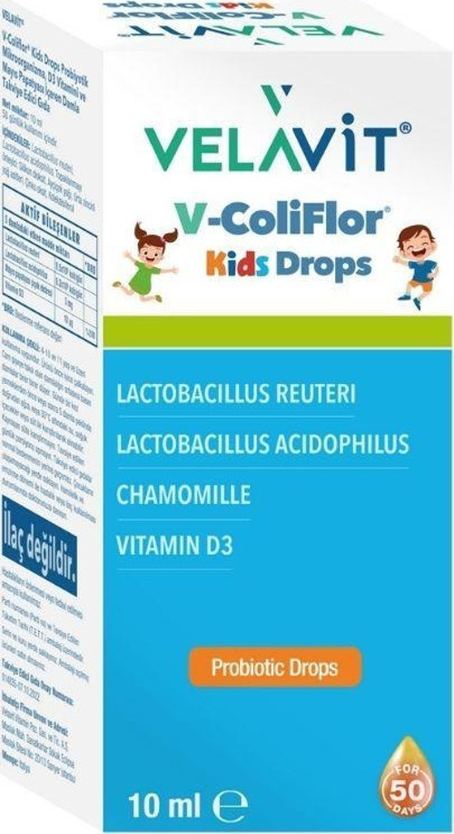 V-Coliflor Kids Drops 10 Ml Damla