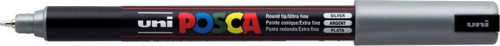 Pc-1Mr Markör Boyama Kalemi Posca Su Bazlı Poster 0.7 Mm Gümüş (12 Li Kutu)