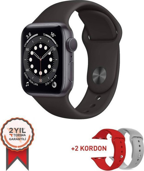 H12, Bluetooth Arama Destekli (3 Kordon) Akıllı Saat Siyah
