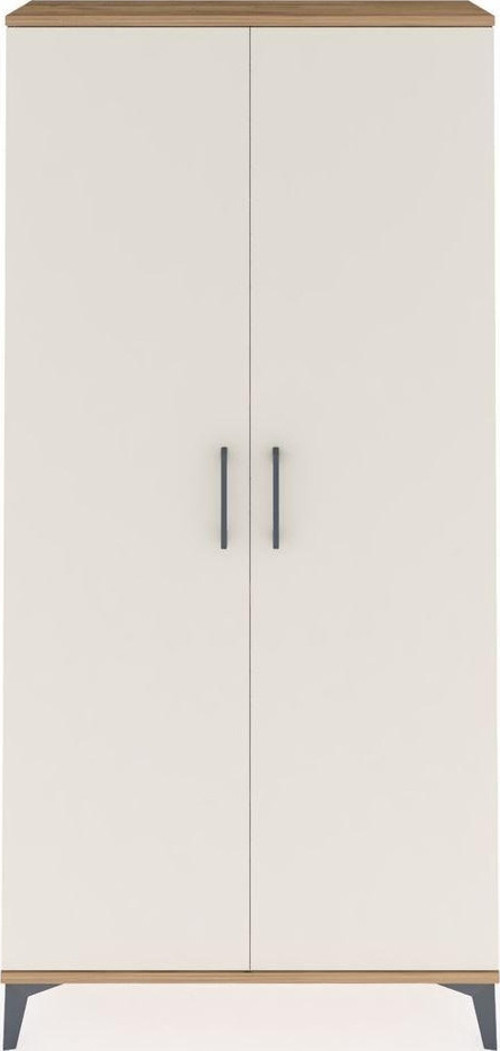 Arges Dolap 4 Raflı 2 Kapaklı 88 x 30 x 182 cm Çam - Aytaşı