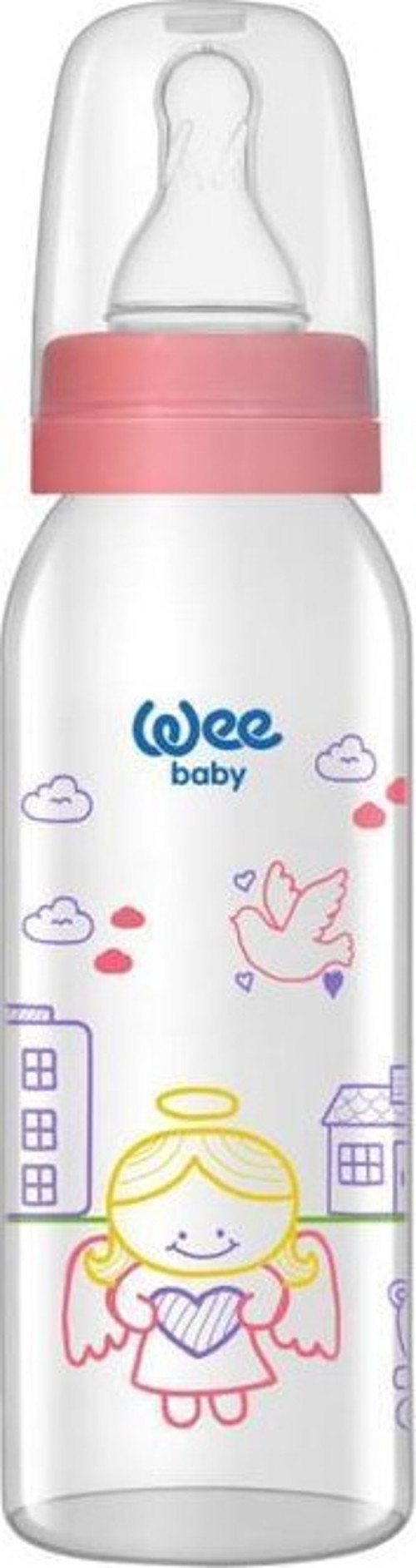 876 Cam Biberon 250 ml - Pembe