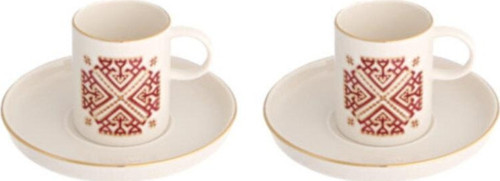 Arabesque Desen 6 Kahve Takımı 4 Parça 04alm006538