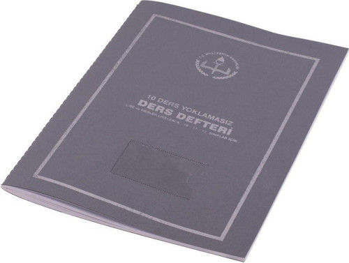 Sınıf Defteri Plastik Kapak 1-2-3-4-5 Sınıflar İçin
