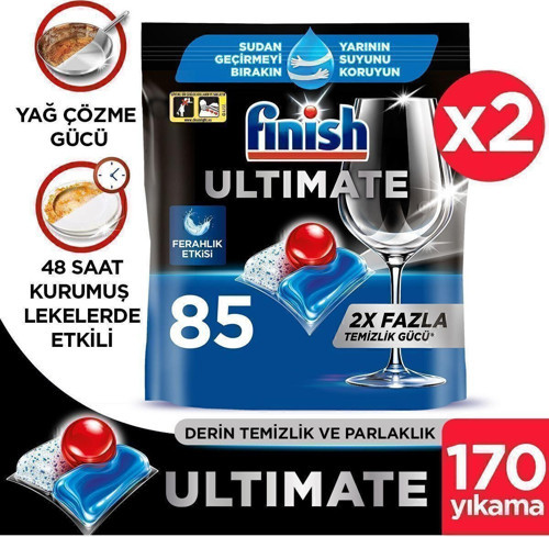 Quantum Max Bulaşık Makinesi Deterjanı 2 x 85 Tablet