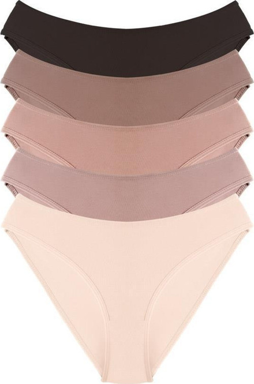 Pamuklu Kadın Bikini Külot 5'li Paket