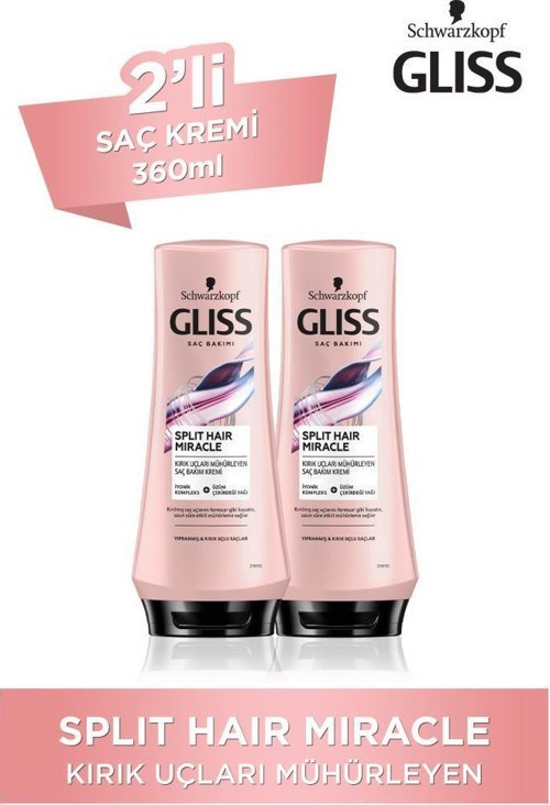 Split Hair Miracle Saç Kremi 360 Ml x 2 Adet