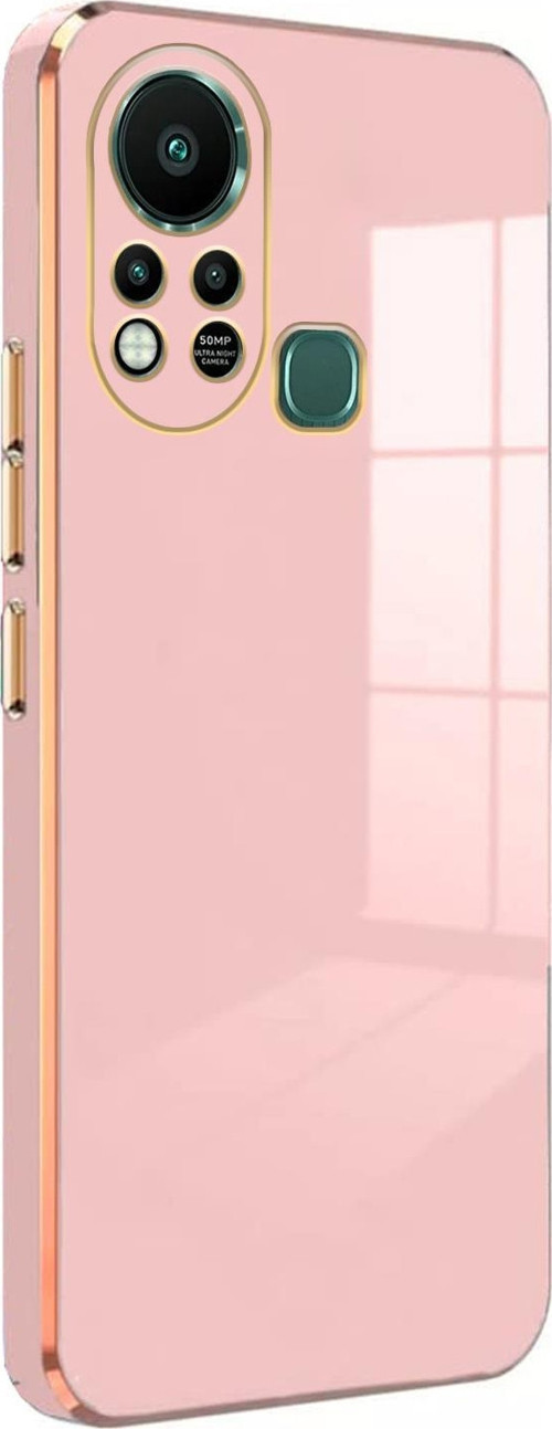 Infinix Hot 11S Kılıf Olive Plated Pembe