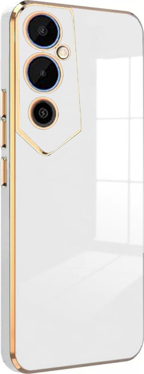 TECNO Pova 4 Pro Kılıf Olive Plated Beyaz