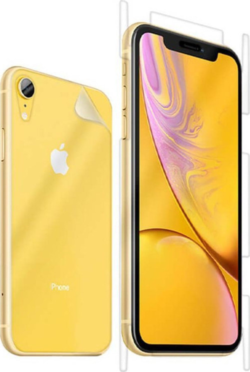 İphone 15 İle Uyumlu Ön-Arka Darbe Emici HD Ekran Koruyucu Kaplama