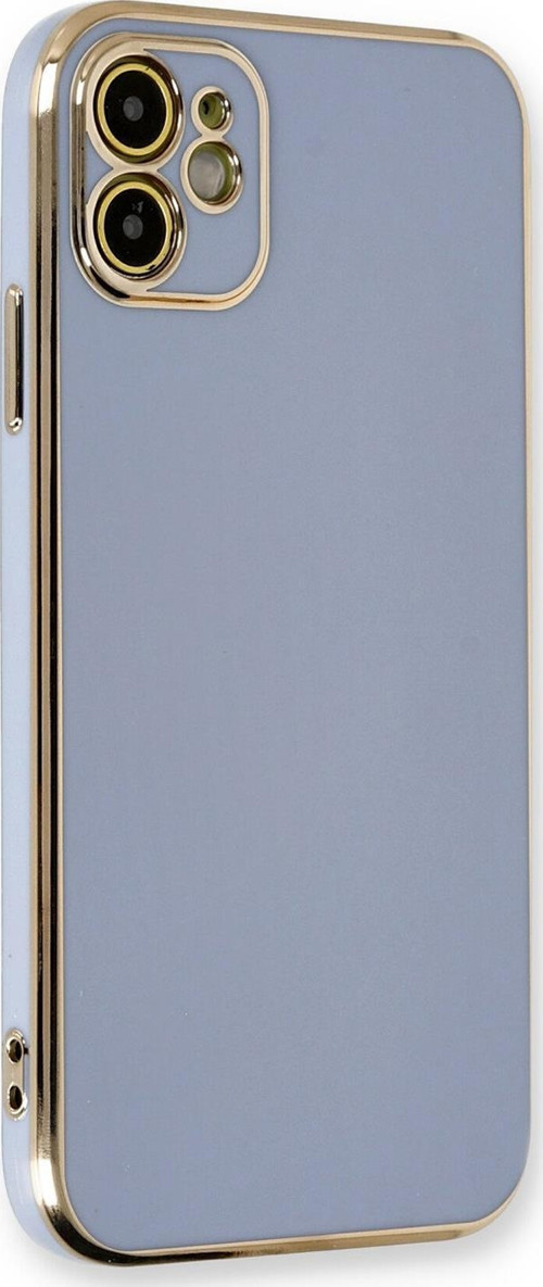 Apple iPhone 12 Kılıf Olive Plated Lavanta Grisi