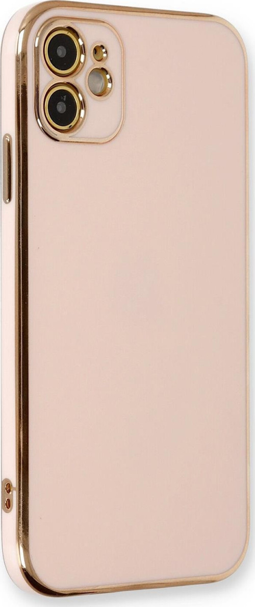 Apple iPhone 12 Kılıf Olive Plated Pembe