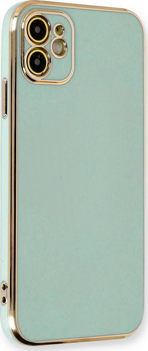 Apple iPhone 12 Kılıf Olive Plated Yeşil
