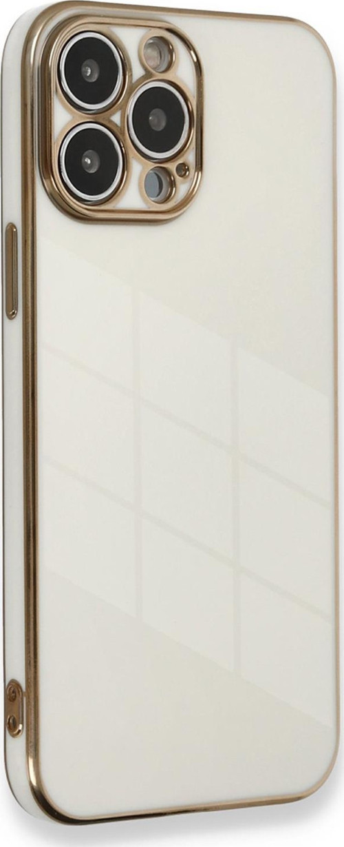 Apple iPhone 12 Pro Kılıf Olive Plated Beyaz