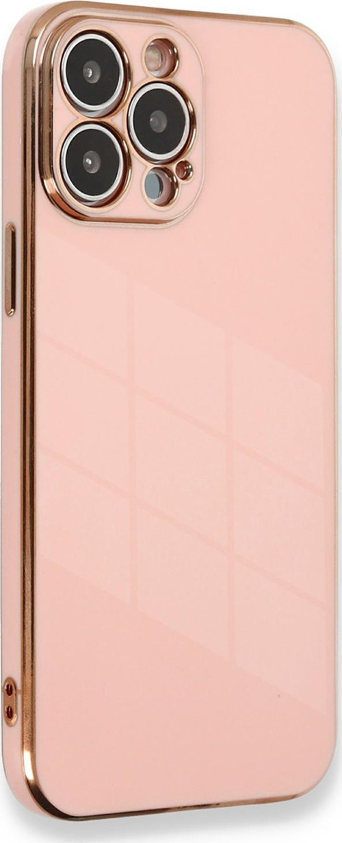Apple iPhone 12 Pro Kılıf Olive Plated Pembe