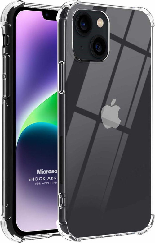 Apple iPhone 14 Plus Kılıf Shock Absorbing Şeffaf