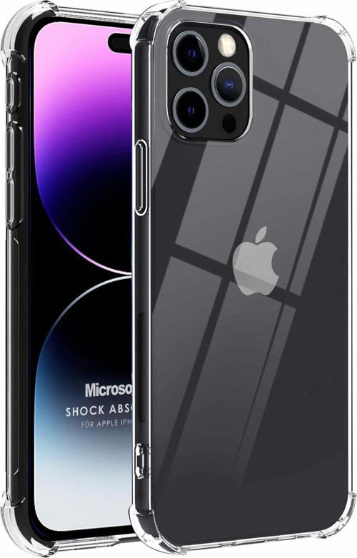 Apple iPhone 15 Pro Kılıf Shock Absorbing Şeffaf