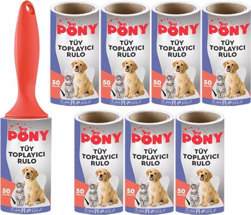 TÜY TOPLAYICI APARAT + 8 YEDEK RULO KEDİ KÖPEK
