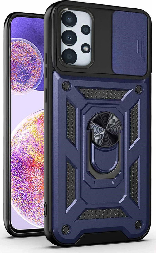 Samsung Galaxy A13 4G Kılıf Impact Resistant Lacivert