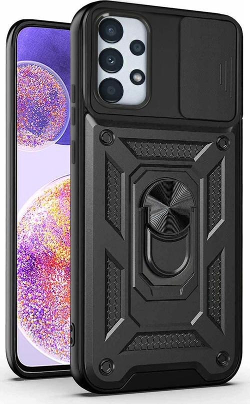 Samsung Galaxy A13 4G Kılıf Impact Resistant Siyah