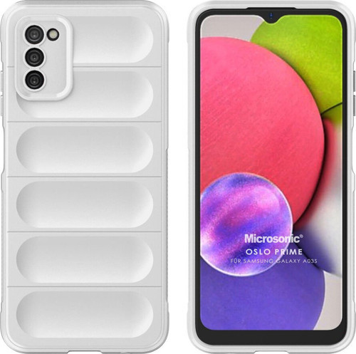 Samsung Galaxy A03s Kılıf Oslo Prime Beyaz