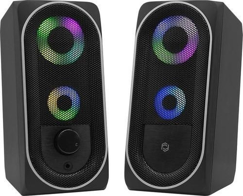 Fs-2138U 2.0 Hoparlör Sistemi Rgb Led Siyah (Usb)