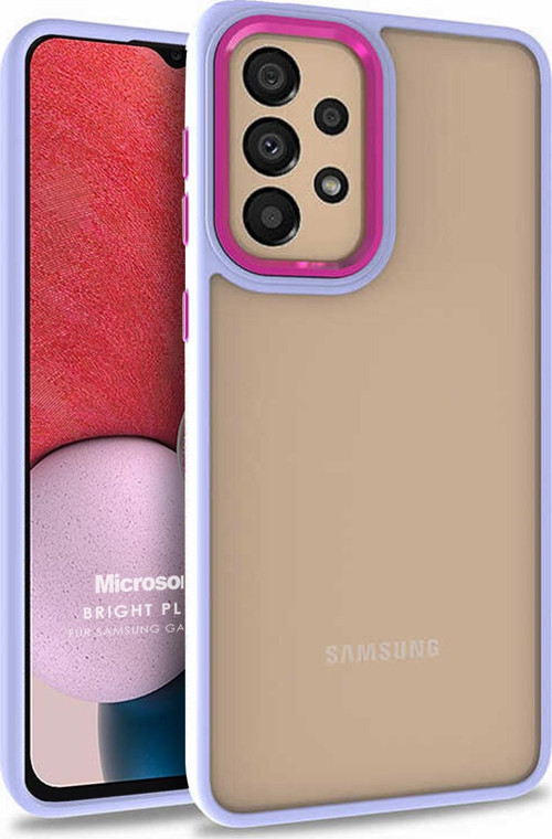 Samsung Galaxy A23 Kılıf Bright Planet Lila