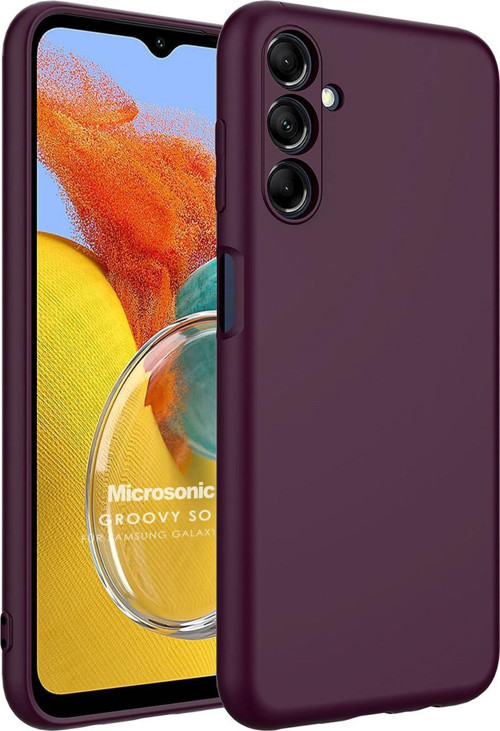 Samsung Galaxy M14 Kılıf Groovy Soft Mor